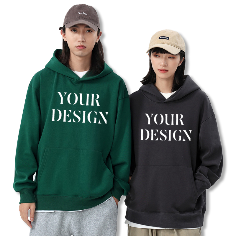 2025 Vintage Sports Hoodie for Men Women Comfortable Fashionable Customizable Logo Loose Fit Digital Printing New Autumn Formal