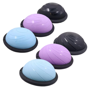 ลูกบอลโยคะทรงครึ่งวงกลม พร้อมเชือกดึง สำหรับพิลาทิสและการฝึกความสมดุล - Product Image 2