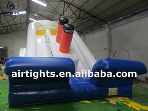 Nhà máy bán cường độ cao tùy chỉnh toboggan inflable chìm Titanic Inflatable Bouncer trượt - Product Image 5