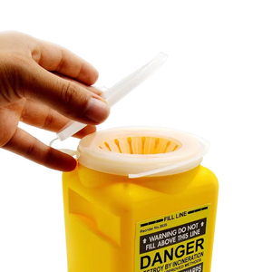 1.4L Sharp container y tế dùng một lần chất thải y tế, nhà máy trực tiếp bán nhựa <span class=keywords><strong>sharps</strong></span> container - Product Image 6