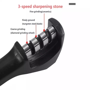 Tốt Nhất Người Bán 3-Giai Đoạn Thép Công Cụ Nhà Bếp Thiết Lập Đánh Bóng Dao Mài Với Ngón Tay Tay Bảo Vệ Bảo Vệ Công Cụ Nhà Bếp Sửa Chữa - Product Image 4