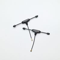 Antena FPV tipo hongo 5.8G 2.4G 5dBi 50 Ohm de fábrica OEM ODM, frecuencia personalizada, antena para dron RC, directo de fabricante
