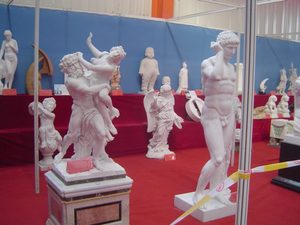 Meilleure sculpture à la main détaillée en <span class=keywords><strong>pierre</strong></span> naturelle en marbre blanc Sculpture en marbre de figure mythologique Sculpture en <span class=keywords><strong>pierre</strong></span> de sculpture - Product Image 5