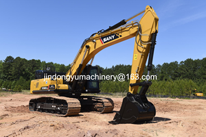 Excavatrice sur chenilles SANY SY365LC d'occasion de 36,2 tonnes avec moteur et pompe Cummins à vendre - Product Image 4