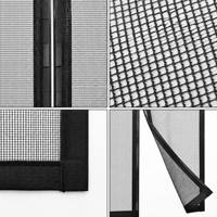 Moustiquaire de porte en maille 100% polyester, personnalisable OEM ODM, rideau de porte anti-insectes, moustiquaire de fenêtre, moustiquaire de porte pliable magnétique souple à suspendre