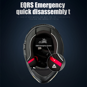 Mở Mặt cổ điển cổ điển xe máy Mũ bảo hiểm đầy đủ Mặt Thông Minh xe máy Mũ bảo hiểm với Dot - Product Image 4