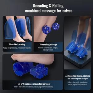 เก้าอี้นวดไฟฟ้า 4 มิติ หรูหรา เก้าอี้นวดปรับเอนได้สำหรับใช้ในบ้าน เก้าอี้นวดเพื่อสุขภาพพร้อมระบบนวดและให้ความร้อน - Product Image 5