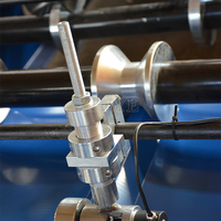 Machine de formage à froid de plaques de toiture en zinc trapézoïdales, machine de fabrication de tôles de toiture IBR
