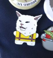 Badge en métal au design élégant, logo personnalisé, style antique et moderne, pour épingles en émail dur avec support en carton