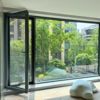 Ventana Abatible Manual Ecológica ZEYI con Diseño Antirrobo y Pantalla Protectora para Uso Residencial