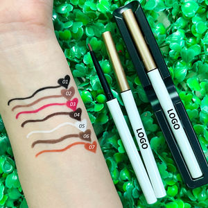 Eyeliner Perona mata tahan air, tidak ada Moq halus tahan lama pensil Eyeliner <span class=keywords><strong>Gel</strong></span> Label pribadi - Product Image 3