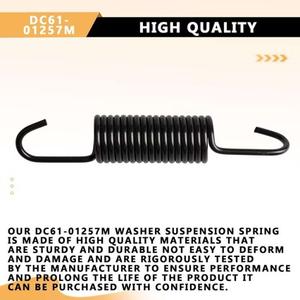 สปริงซัสเพนชั่นเครื่องซักผ้า Kewei Springs รุ่น DC61-01257M ทำจากเหล็ก ใช้แทนสปริงเดิมสำหรับเครื่องซักผ้าซัมซุง - Product Image 2