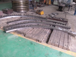 Chine Pièce de transmission OEM Grand segment de roue de pignon de chaîne - Product Image 3