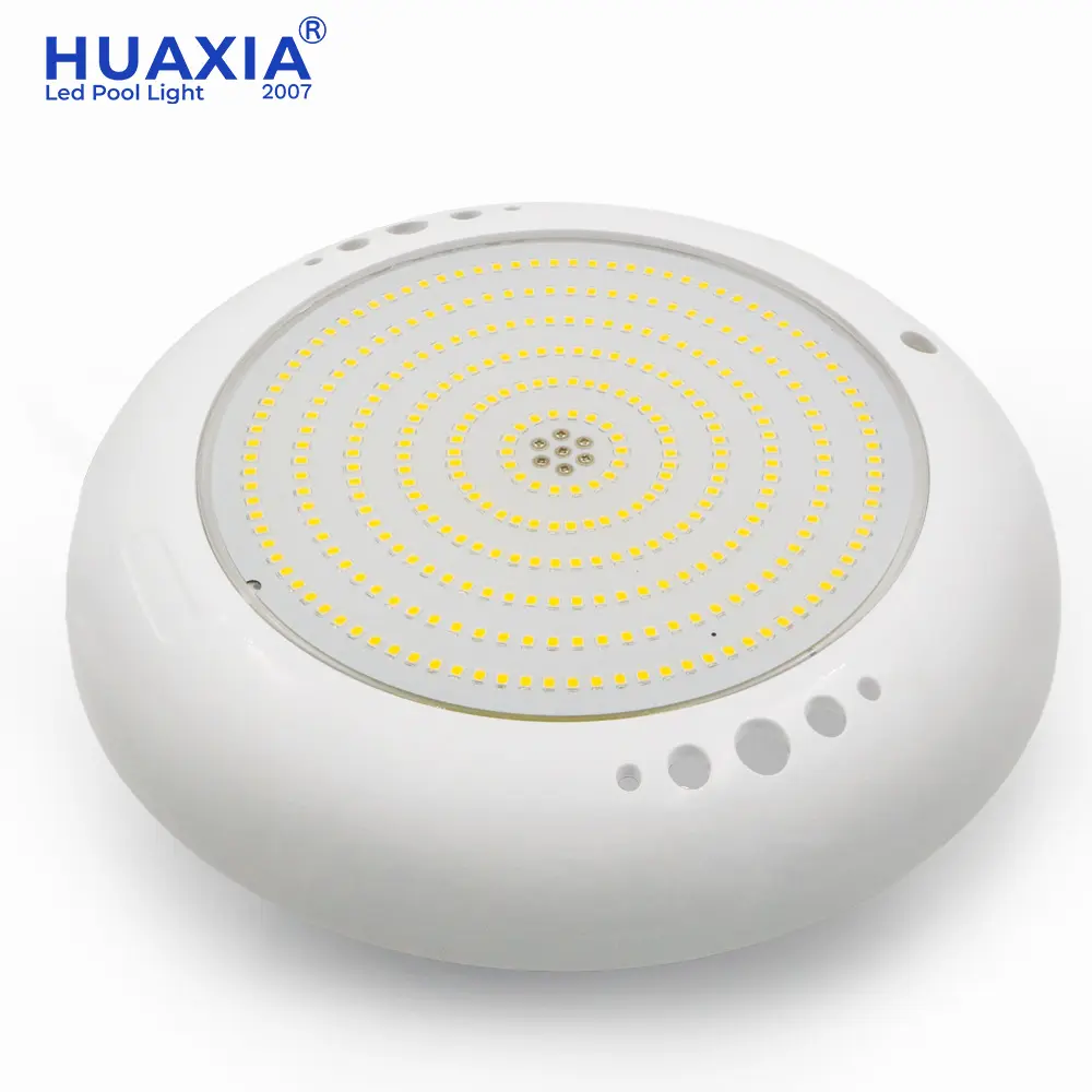 Huaxia 최신 18W 표면 장착 LED 수영장 빛 에폭시 수지 충전 수중 램프