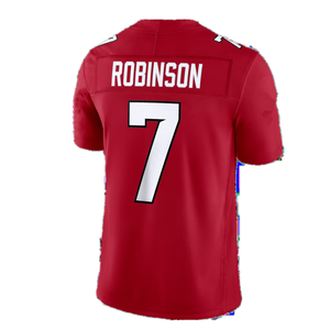 <span class=keywords><strong>Atlanta</strong></span> # 3 Bates Lll # 5 Londres # 7 Robinson # 9 Penix Jr 2026 Nouveau style <span class=keywords><strong>Maillot</strong></span> à manches courtes brodé et cousu - Product Image 6