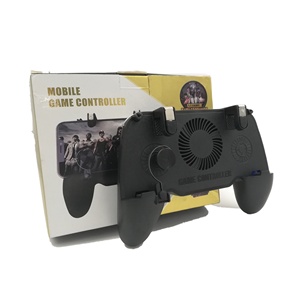 Giá Đỡ Tay Cầm Chơi Game Điện Thoại Di Động Bán Chạy Quạt Làm Mát Sạc <span class=keywords><strong>USB</strong></span> Tay Cầm Chơi Game Cần Điều Khiển Chiến Trường Nổi Tiếng - Product Image 1