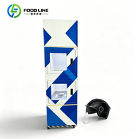 Appareil de nettoyage de casques, fonctionne 24 heures sur 24, service continu pour les lieux publics et commerciaux