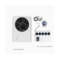 Semi-Camion Split AC Auto Parking Climatiseur 1800-2100W DC12V/24V Compresseur Scroll pour RV Camion Unité De Refroidissement Rapide Sinmanta