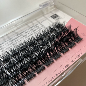 Segmented Faux <b>Mink</b> <b>Lash</b> Clusters Lightweight Natural Dark Matte Cluster <b>Lashes</b> for DIY <b>Lash</b> Extensions Cruelty-Free Custom Logo - Product Image 6