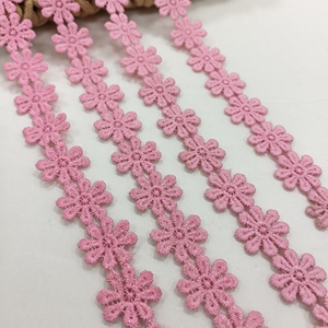 Encaje bordado floral en 3D, encaje soluble en agua de lujo para vestido de novia y vestido de noche - Product Image 2