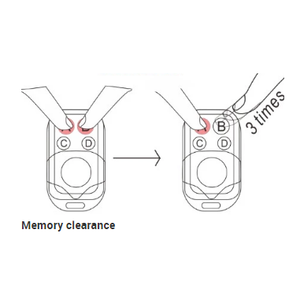 Hot bán 4 nút phổ không dây 315/433MHz duplicator điều khiển từ xa cho cửa nhà để xe từ xa liftmaster - Product Image 4