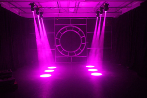 30W Patroonstraal Licht <span class=keywords><strong>Dmx</strong></span> Roterend Podium Schudden Hoofdlicht Ktv Bar Concert Sfeer Licht - Product Image 6