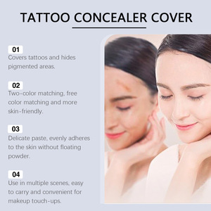 OEM Tattoo <span class=keywords><strong>Concealer</strong></span> cobertura para nutrição invisível perfeitamente esconder cores do tatuagem - Product Image 6