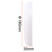 Panneau LED encastré 24W IP44 Design moderne pour usage domestique et professionnel 2400 Lumens