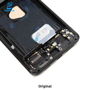 삼성 S21+ S21 플러스 프레임 휴대폰 디스플레이 LCD 터치 스크린 디지타이저 판탈라 파라 OLED 갤럭시 도매 고품질 - Product Image 6