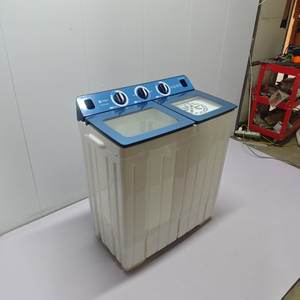 Lavadora-<span class=keywords><strong>Secadora</strong></span> Eléctrica Semi-Automática <span class=keywords><strong>de</strong></span> Doble Tina <span class=keywords><strong>de</strong></span> Gran Capacidad (<span class=keywords><strong>11</strong></span> <span class=keywords><strong>kg</strong></span>), Eficiente Energéticamente, Grado 1, Todo en Uno, para Hogar y Auto - Product Image 2