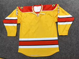 Custom Slim Fit Team Canada Hockey Jersey Hoodie Referee Jersey Sublimated Embroidery Jersey Hockey - Product Image 2