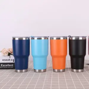 USA popular Customize Logo vacuum flasks & thermoses Print Cups 30oz Beer Mug sublimation Coffee Cup termo