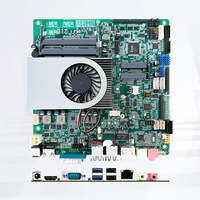 Carte mère de bureau Intel Core I5 4300Y avec processeur intégré, 2 DDR3L, 32 Go max, ports SATA/MSATA