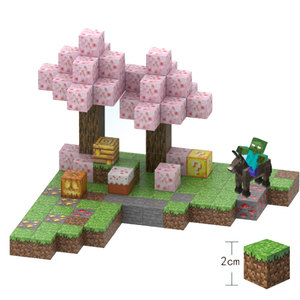 Personnalisation de la construction créative My World Magnetic Sets House Building Blocks 3D Cube <span class=keywords><strong>Puzzle</strong></span> - Product Image 6