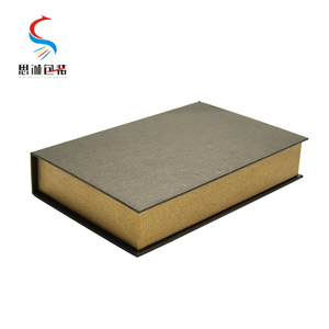 Papier couleur carton ondulé décoratif cadeau boîte de forme de <span class=keywords><strong>livre</strong></span>, <span class=keywords><strong>livre</strong></span> comme des boîtes - Product Image 1