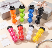 Seau d'entraînement de pickleball à 40 trous, en plastique rotomoulé, haute élasticité, durable, pour la compétition