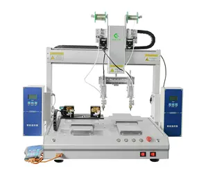 Member Price from Verified Supplier PCB Automatic Soldering Robot Provided 220V 65 MS Solar Cell Soldering Machine Stable 350