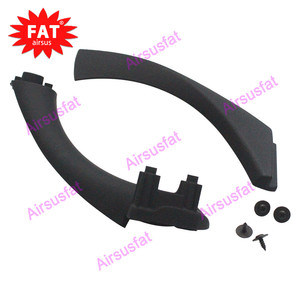 Pour BMW Série 3 2005-2012 E90 E91 Poignée de porte intérieure gauche arrière 51417230849 51419150335 Couleur noire - Product Image 2