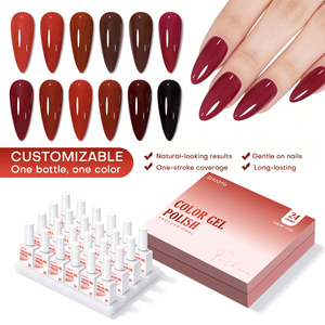 Suministros Profesionales para <span class=keywords><strong>Uñas</strong></span>, <span class=keywords><strong>Esmalte</strong></span> <span class=keywords><strong>de</strong></span> <span class=keywords><strong>Uñas</strong></span> <span class=keywords><strong>de</strong></span> Gel UV con Logotipo Personalizado, Set <span class=keywords><strong>de</strong></span> Gel UV Rojo OEM <span class=keywords><strong>de</strong></span> <span class=keywords><strong>15</strong></span> ml, Colección <span class=keywords><strong>de</strong></span> Esmaltes <span class=keywords><strong>de</strong></span> Gel Removibles - Product Image 2