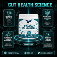Mélange Probiotique Composé pour le Contrôle de la Salmonelle, l'Équilibre de la Flore Intestinale, le Soutien Digestif et la Santé des Pigeons de Course - Poudre Probiotique