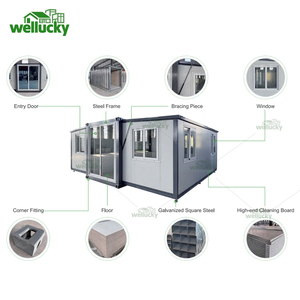 Nhà mô-đun đúc sẵn chi phí thấp với thiết kế có thể gập lại cho chỗ ở văn phòng trang web hoặc sử dụng nhà ở khẩn cấp - Product Image 5