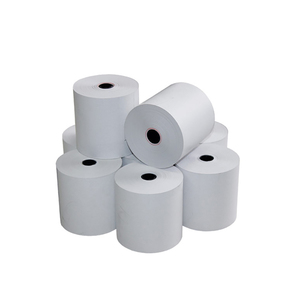 Rotolo di Carta Termica Monostrato per Registratore di Cassa <span class=keywords><strong>POS</strong></span> Certificato ISO9001 Servizio OEM Disponibile Nucleo di Carta 57x40mm e 80x80mm - Product Image 1