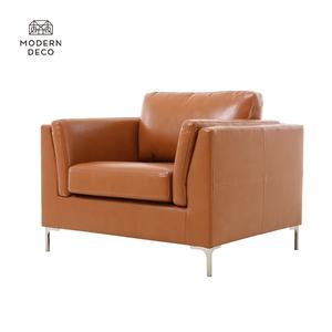 <span class=keywords><strong>Fauteuil</strong></span> individuel en similicuir PU moderne, couleur beige, noir, <span class=keywords><strong>blanc</strong></span>, canapé, chaise de haute qualité, fabrication sur mesure, directement de l'usine, Armonia ModernDeco - Product Image 4