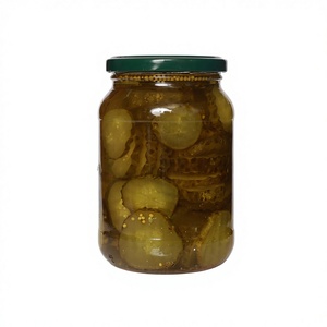 Gherkins Premium en rodajas onduladas en vinagre, especialmente procesados para hamburguesas, sándwiches y aplicaciones de comida rápida. - Product Image 1