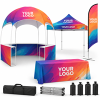 Stand d'exposition portable pliable 3x3M, imperméable, pour exposition en plein air, kiosque, tente