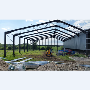 <span class=keywords><strong>Portail</strong></span> en acier préfabriqué léger encadré pour diverses structures pour les hangars de bétail d'atelier d'entrepôt - Product Image 2