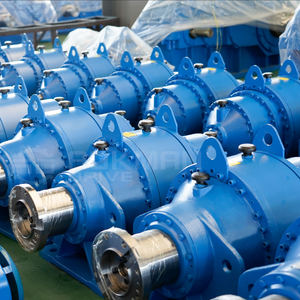 Caja de cambios planetaria de alto par, compacta, personalizada, con eje montado de hierro fundido - Product Image 4