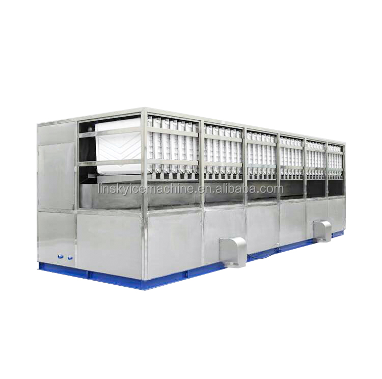 Eiswürfelmaschine Industriell 10 Tonnen Pro Tag Würfeleis-maschine