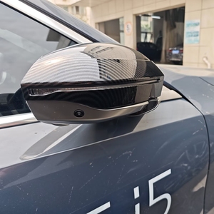 Coque de rétroviseur noir brillant pour Série 5 X3, couleur carbone, coque de rétroviseur latéral pour - Product Image 2