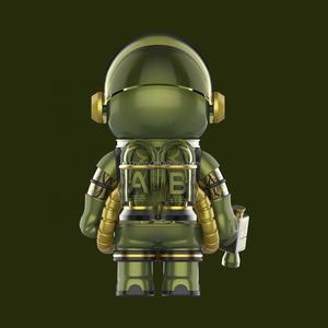 Vente chaude 100% Original géant espace Molly 100% Coagulum PVC Anime Figure jouet marché populaire décoration de mode pour la maison - Product Image 3